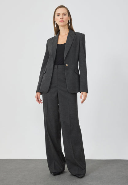 Anna Field Trousers - Light Grey