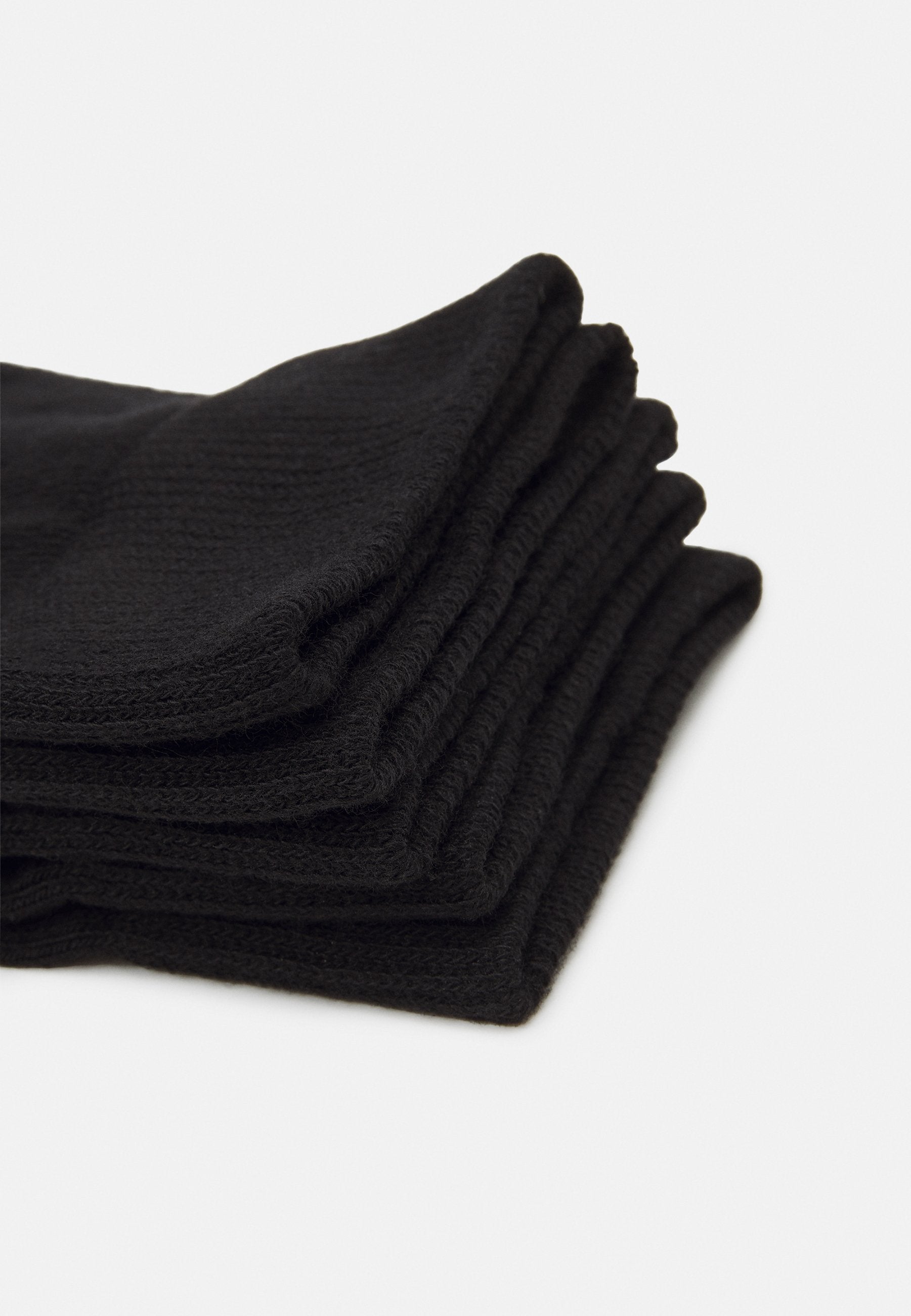 Anna Field COMFORT CUFF ANKLE SOCKS 5PACK - Socks - Black