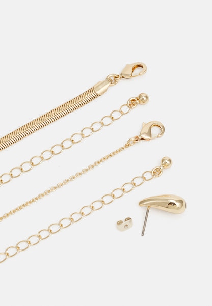 Anna Field SET - Earrings - Gold-coloured