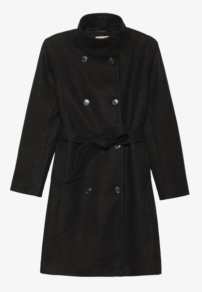 Anna Field Classic Coat - Dark Green