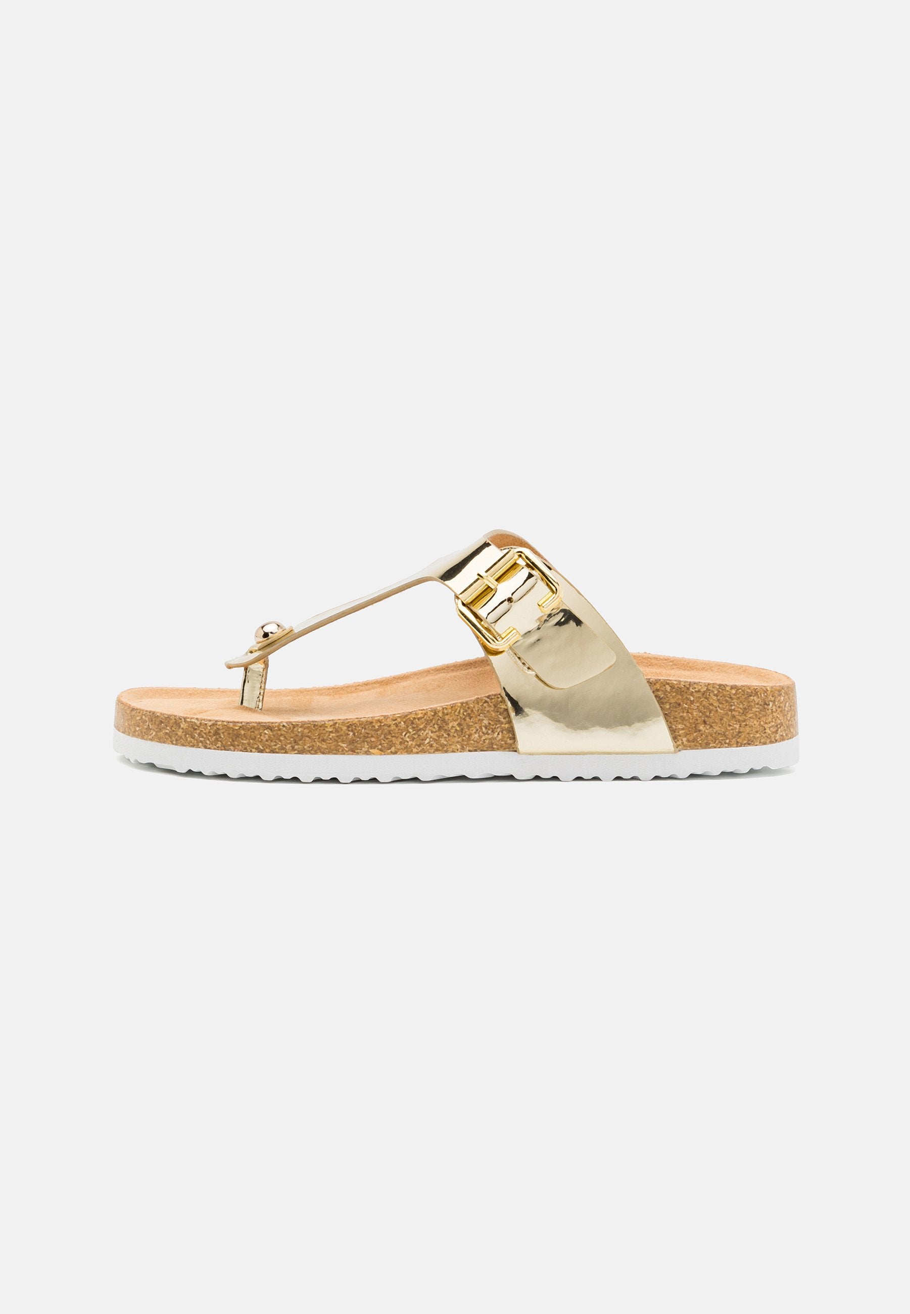 Anna Field T-bar Sandals - Gold-coloured