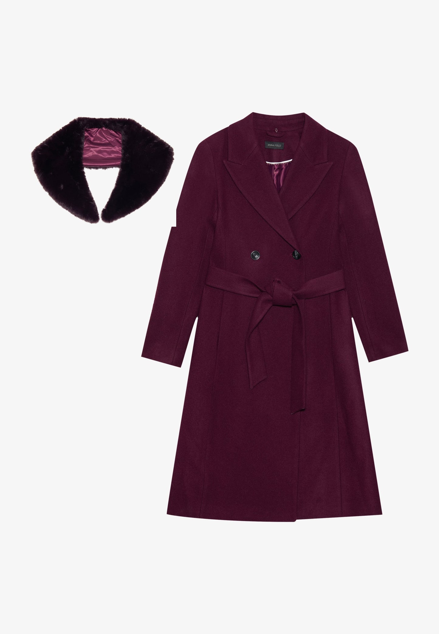 Anna Field Classic Coat - Beige