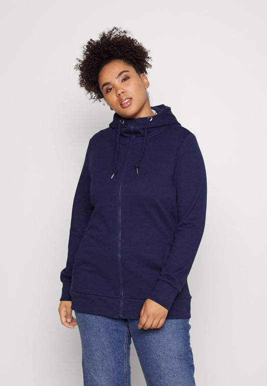  Zip-Up Sweatshirt - Dark Blue