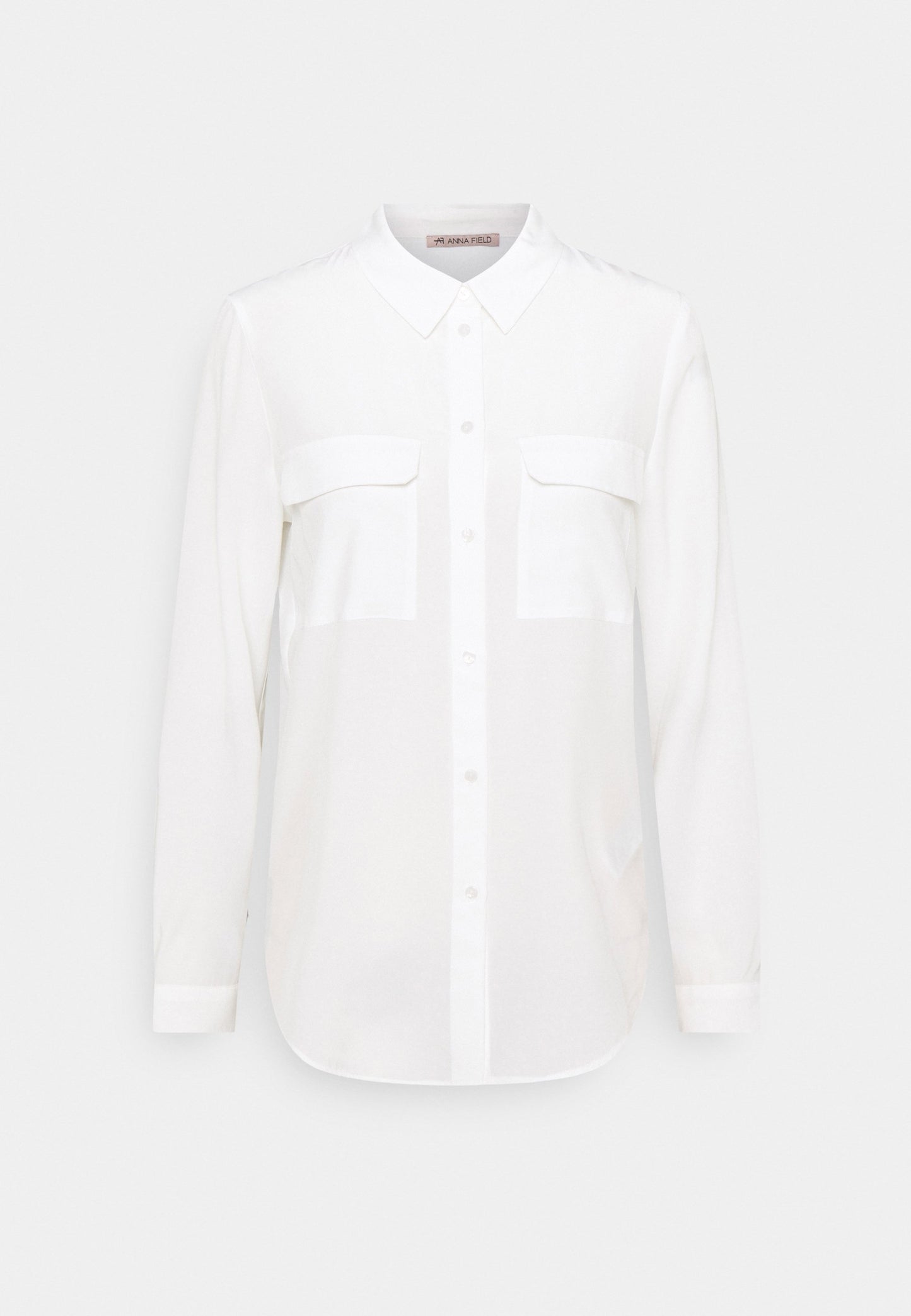 Anna Field Basic Blouse With Front Pockets - Button-Down Blouse