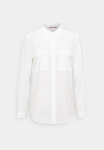 Anna Field Basic Blouse With Front Pockets - Button-Down Blouse