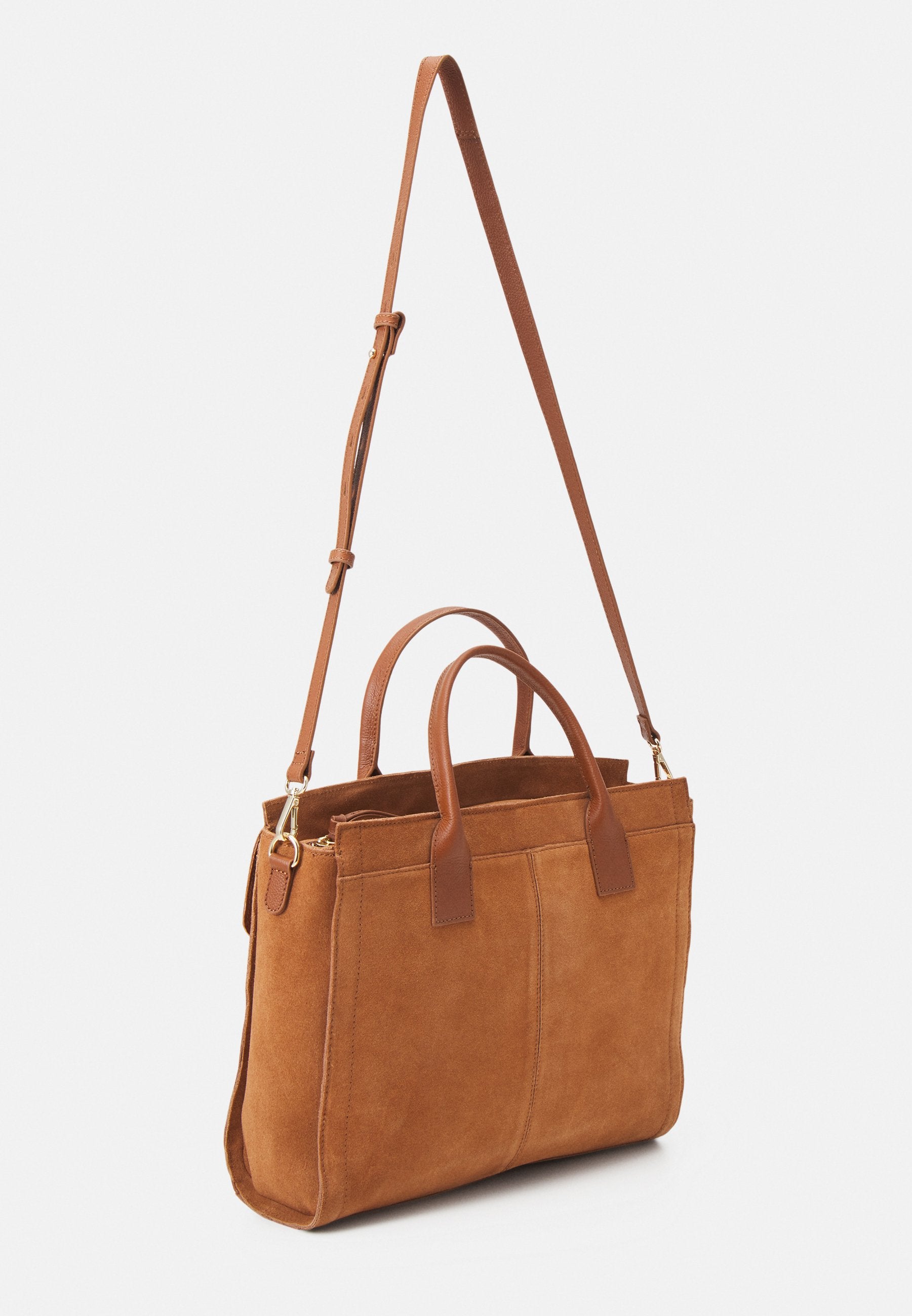 Anna Field Leather - Laptop Bag - Cognac