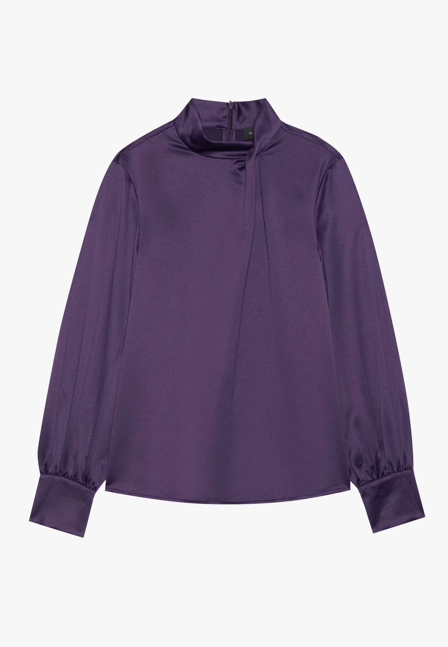 Anna Field Blouse - Grape