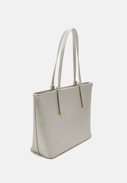 Anna Field Handbag - Silver-Coloured