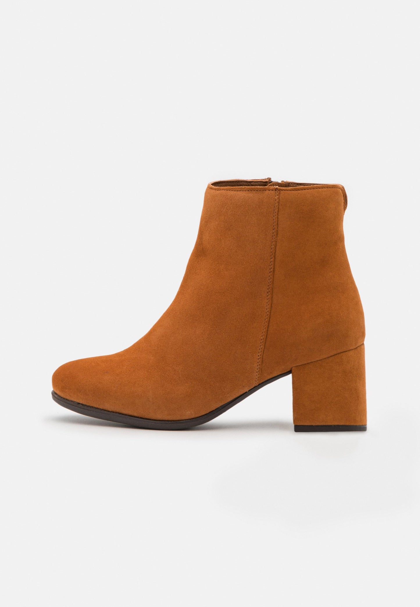  Leather - Classic Ankle Boots - Cognac