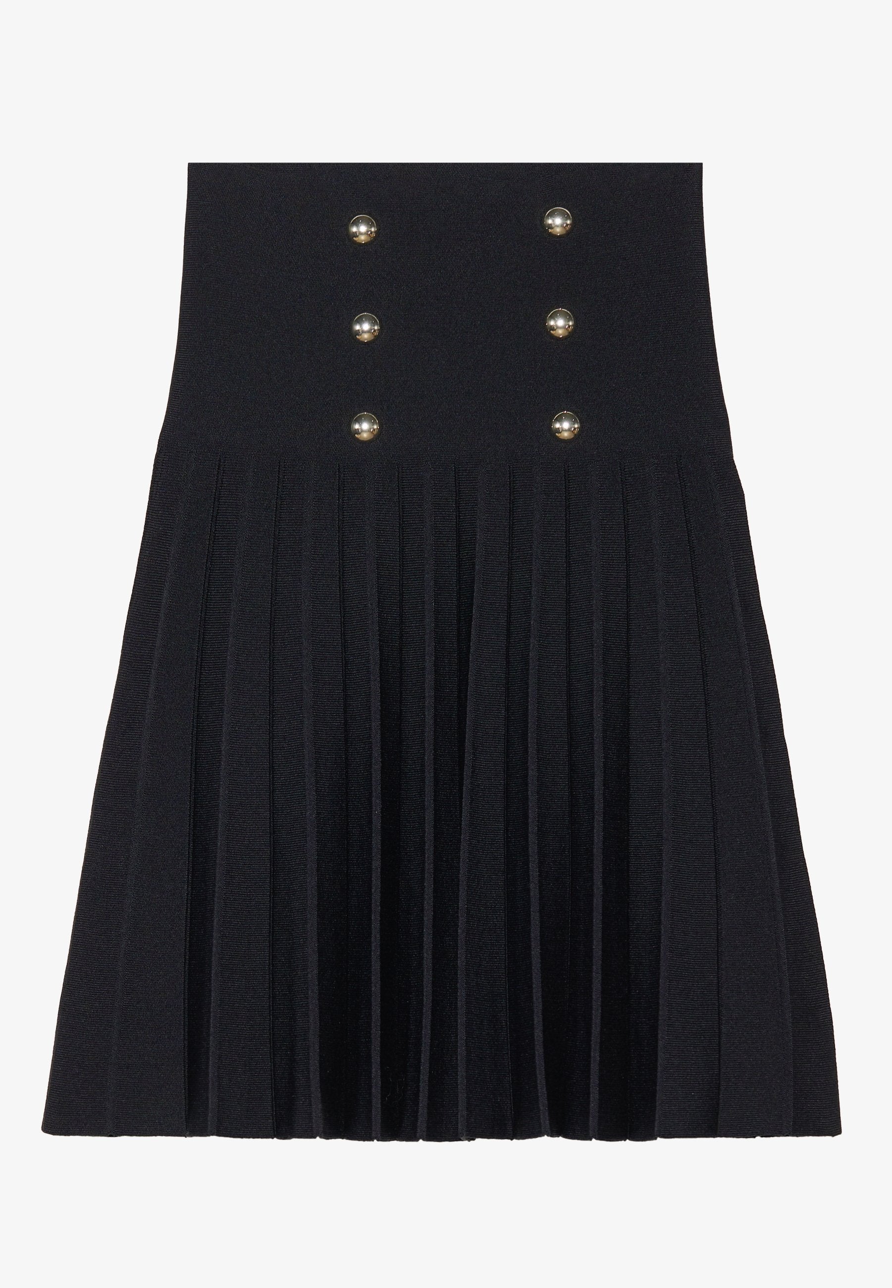 Anna Field MINI SKIRT WITH BUTTONS - A-line Skirt - Black