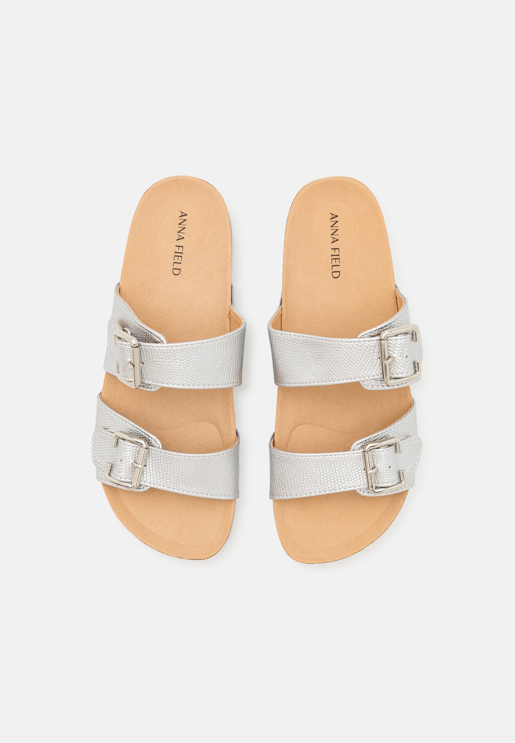 Anna Field GILO - Mules - Silver