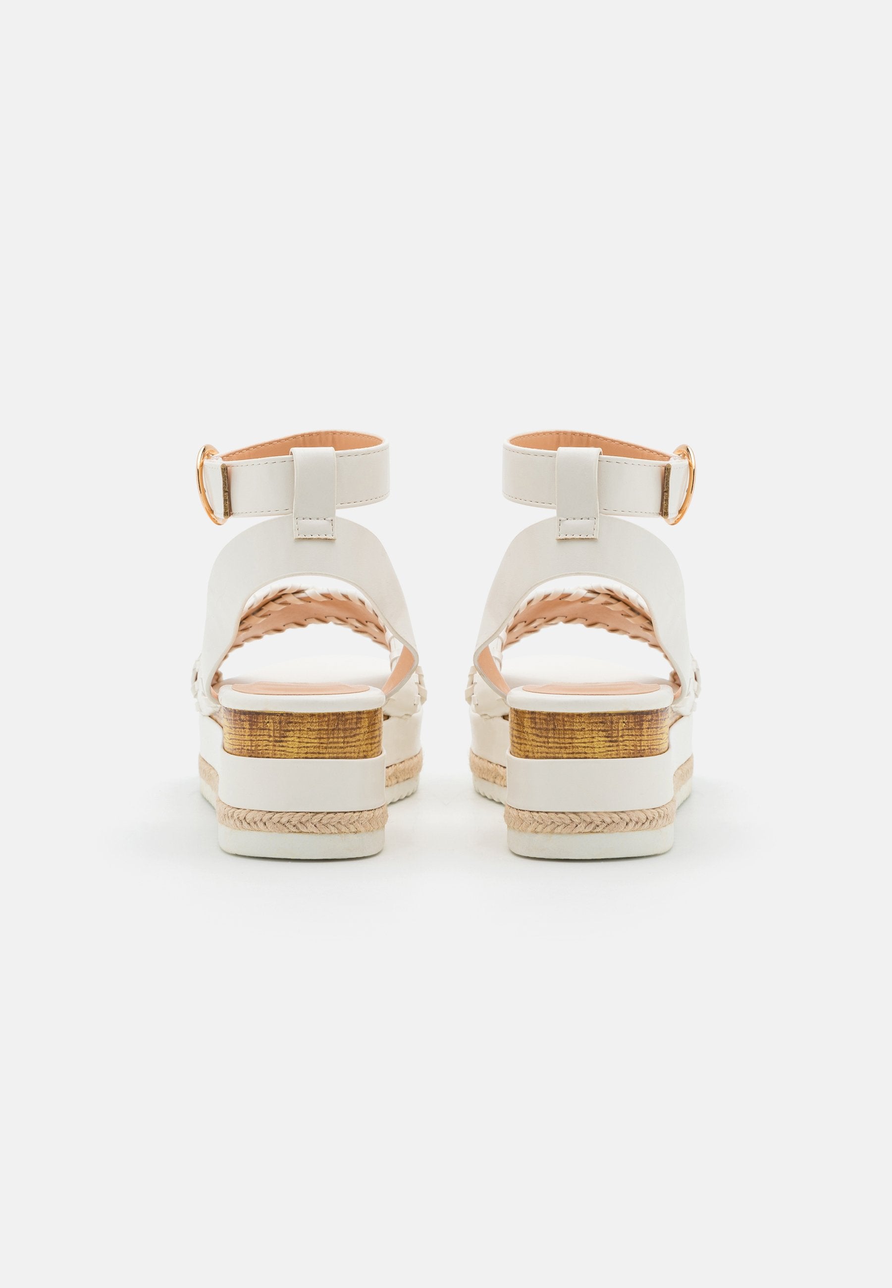 Anna Field Platform Sandals - White