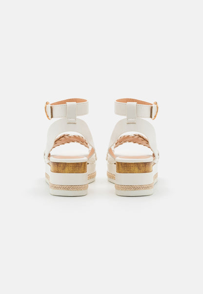 Anna Field Platform Sandals - White