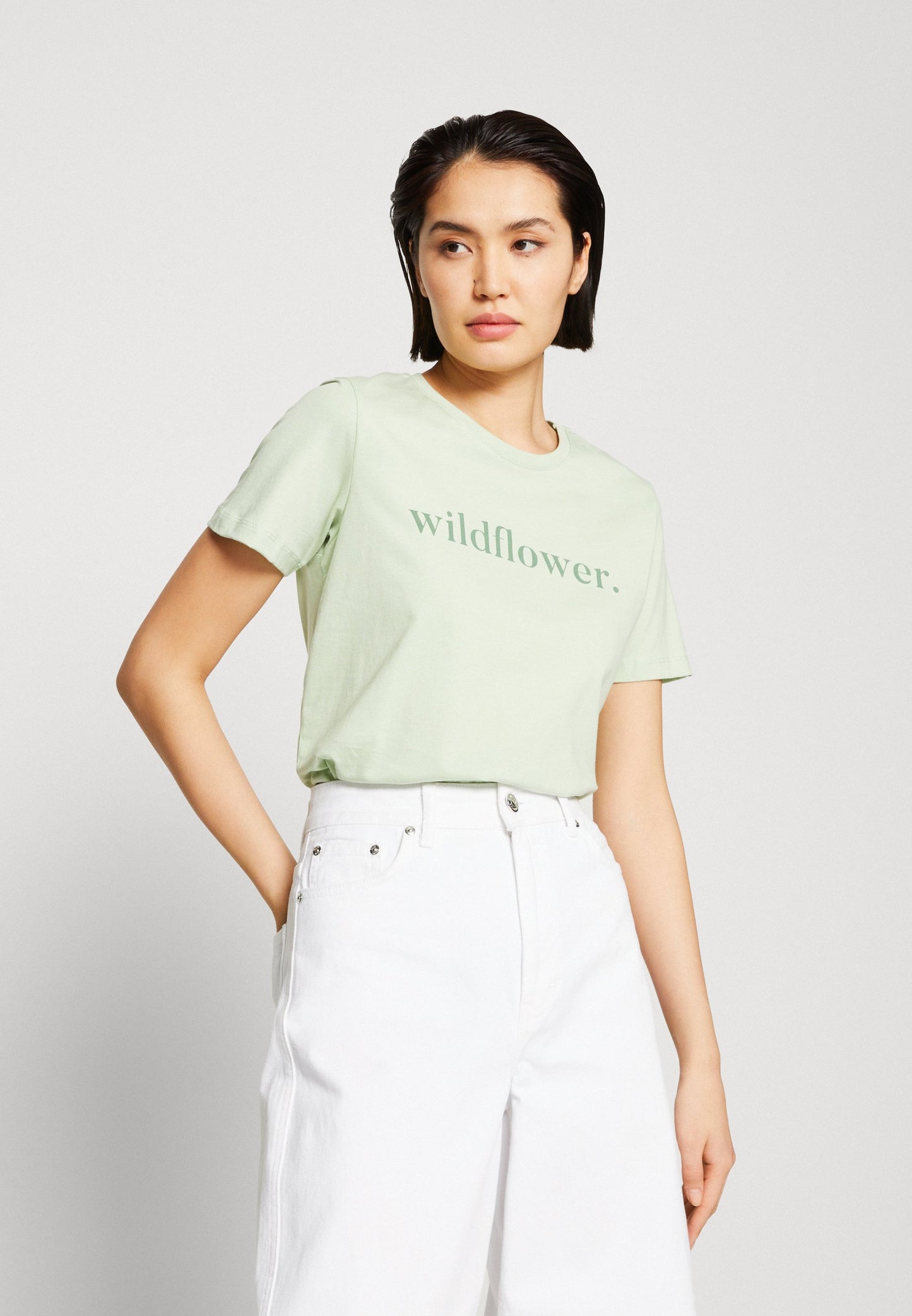 Anna Field Print T-Shirt - Green