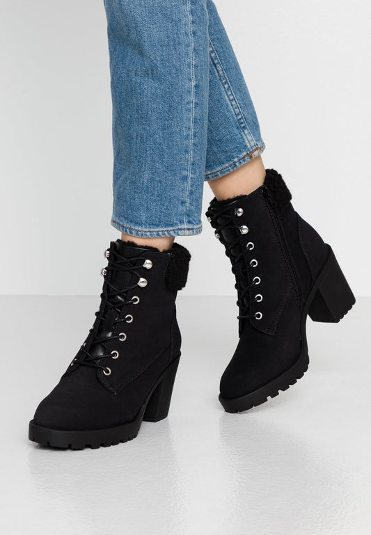 Anna Field Winter Boot - Lace-Up Ankle Boots
