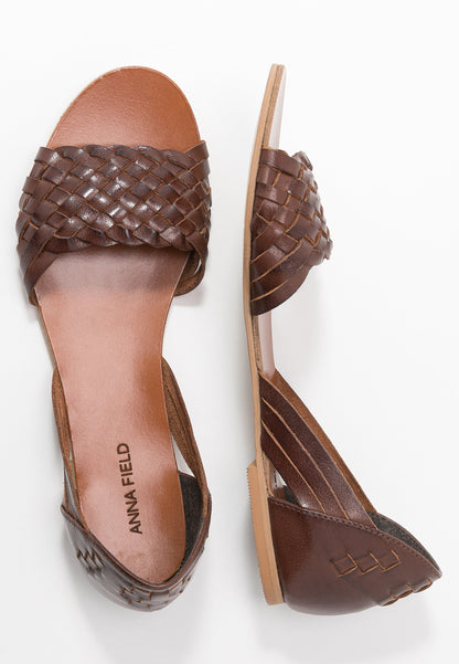 Anna Field Leather - Sandals - Cognac