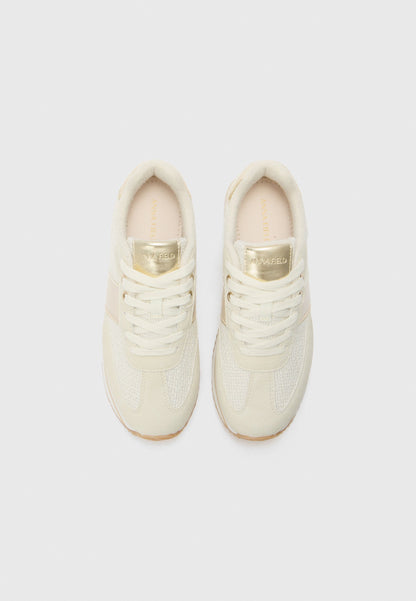 Anna Field Trainers - White/beige/gold-coloured