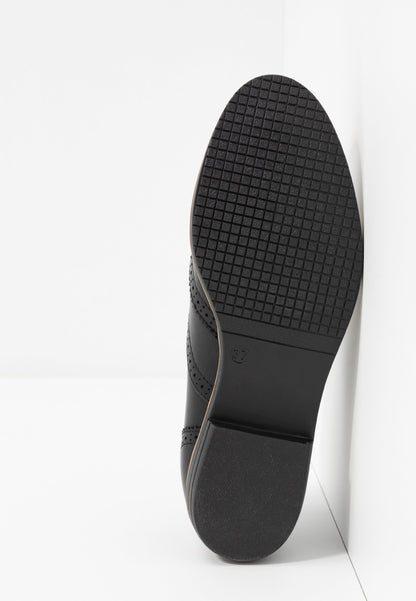Anna Field Leather- Lace-Ups - Black