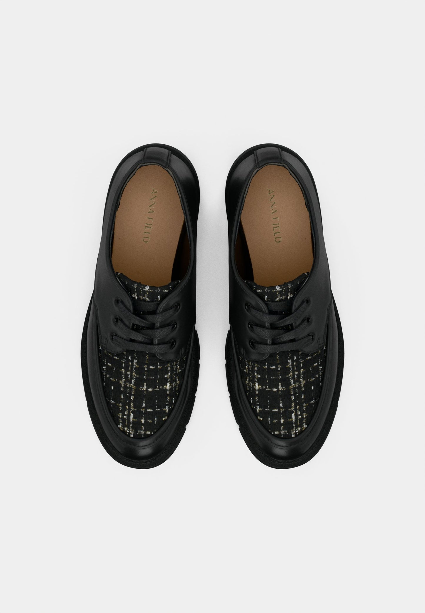  Lace-ups - Black/gold-coloured