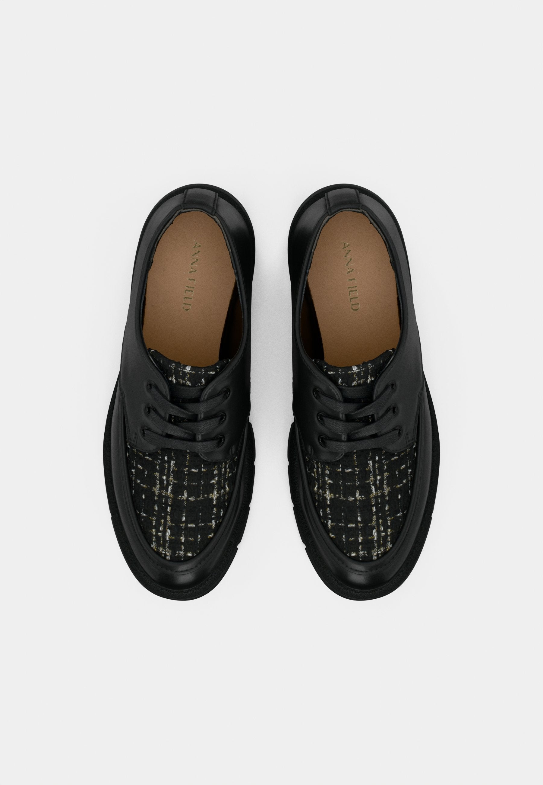  Lace-ups - Black/gold-coloured
