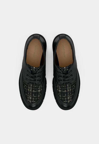 Lace-ups - Black/gold-coloured