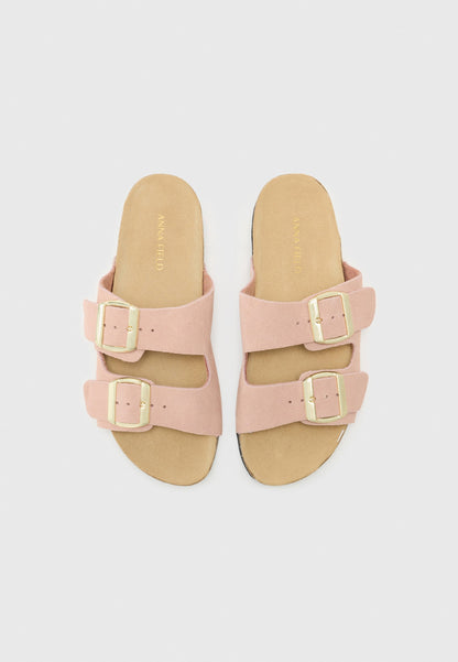 Anna Field LEATHER - Mules - Rose