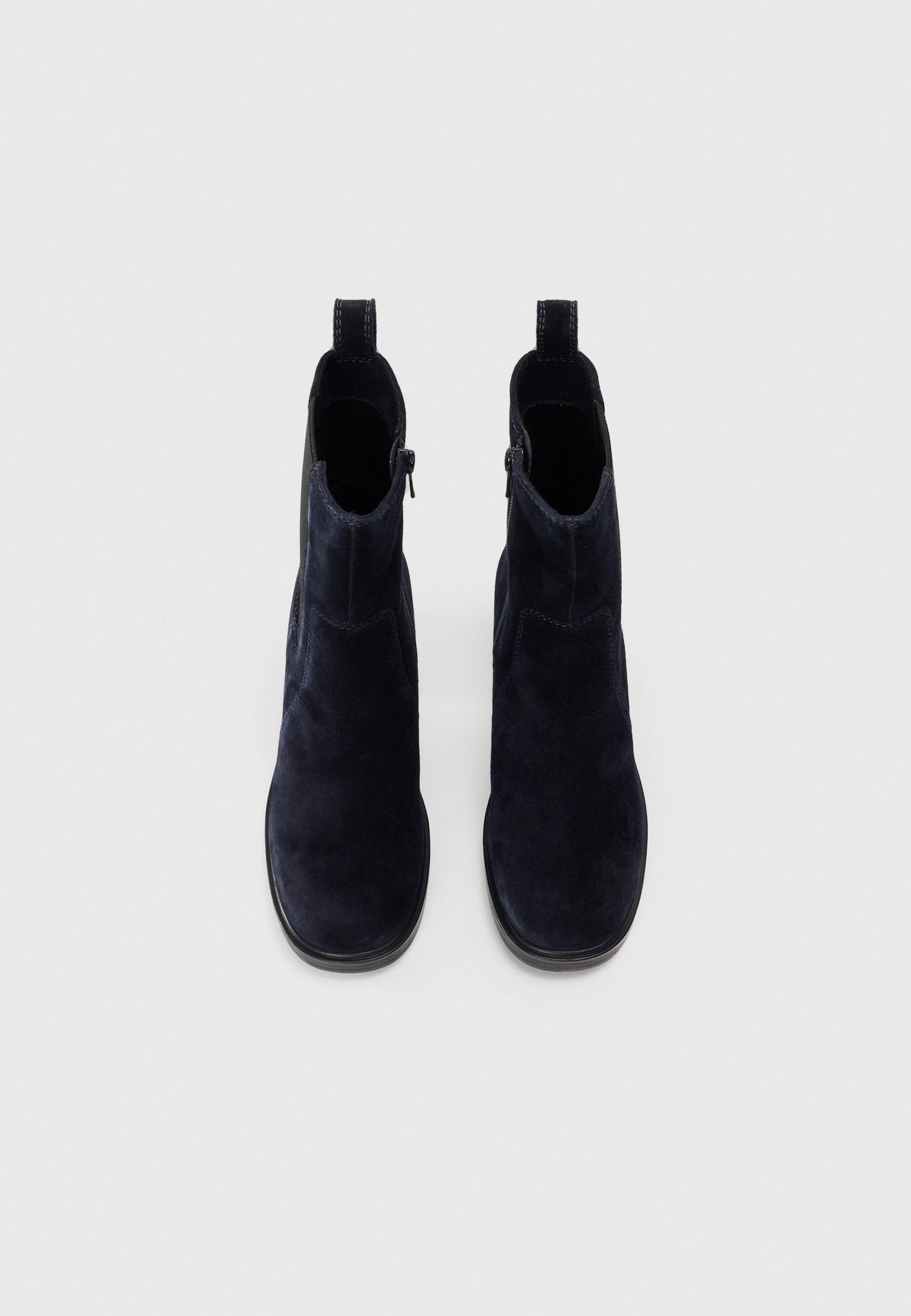Anna Field LEATHER - Ankle Boots - Dark Blue