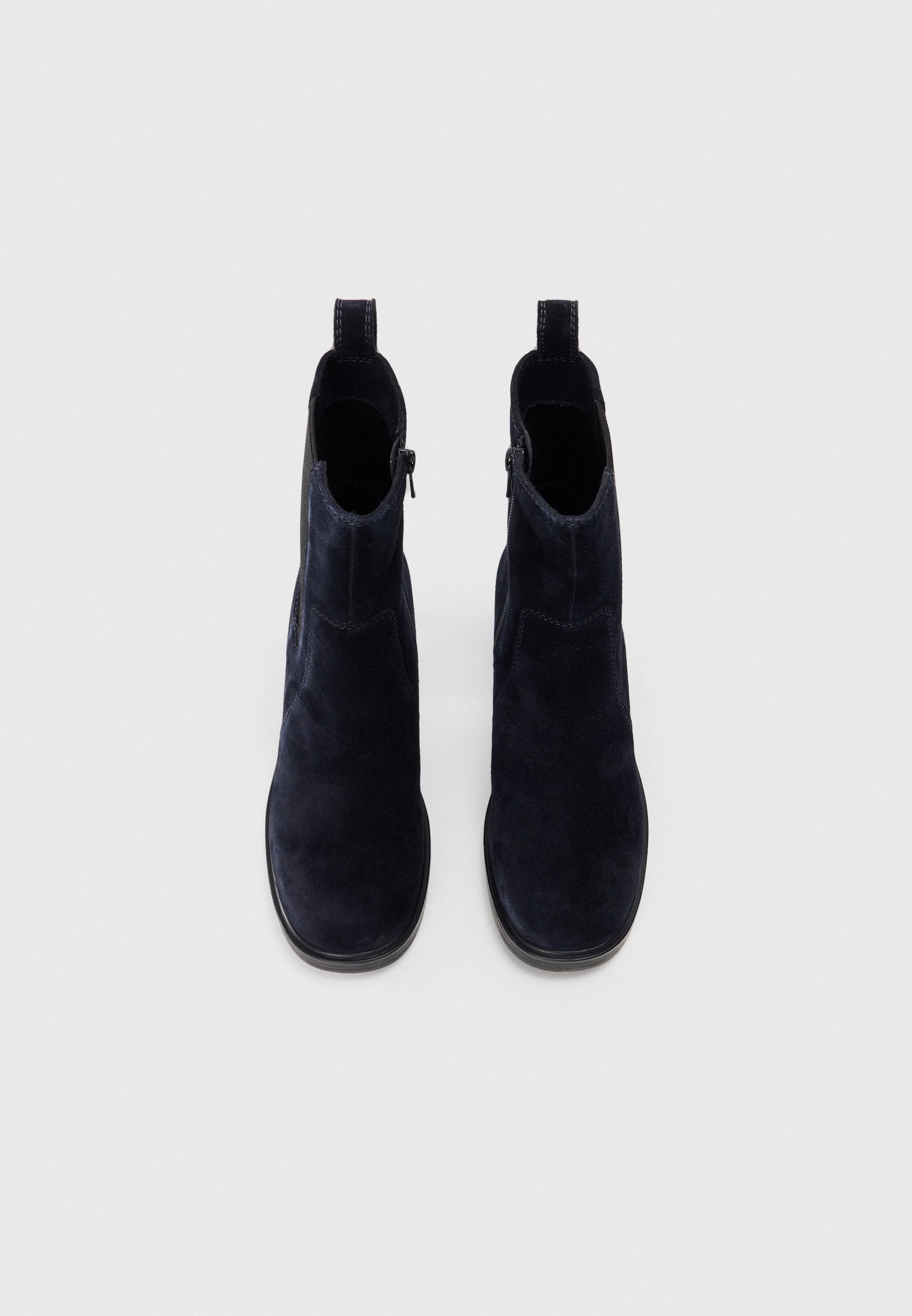 Anna Field LEATHER - Ankle Boots - Dark Blue