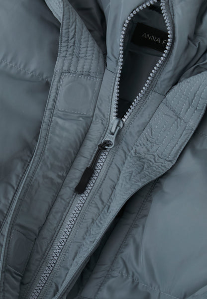 Anna Field ADAPTIVE PUFFER COAT - Winter Coat - Blue Grey