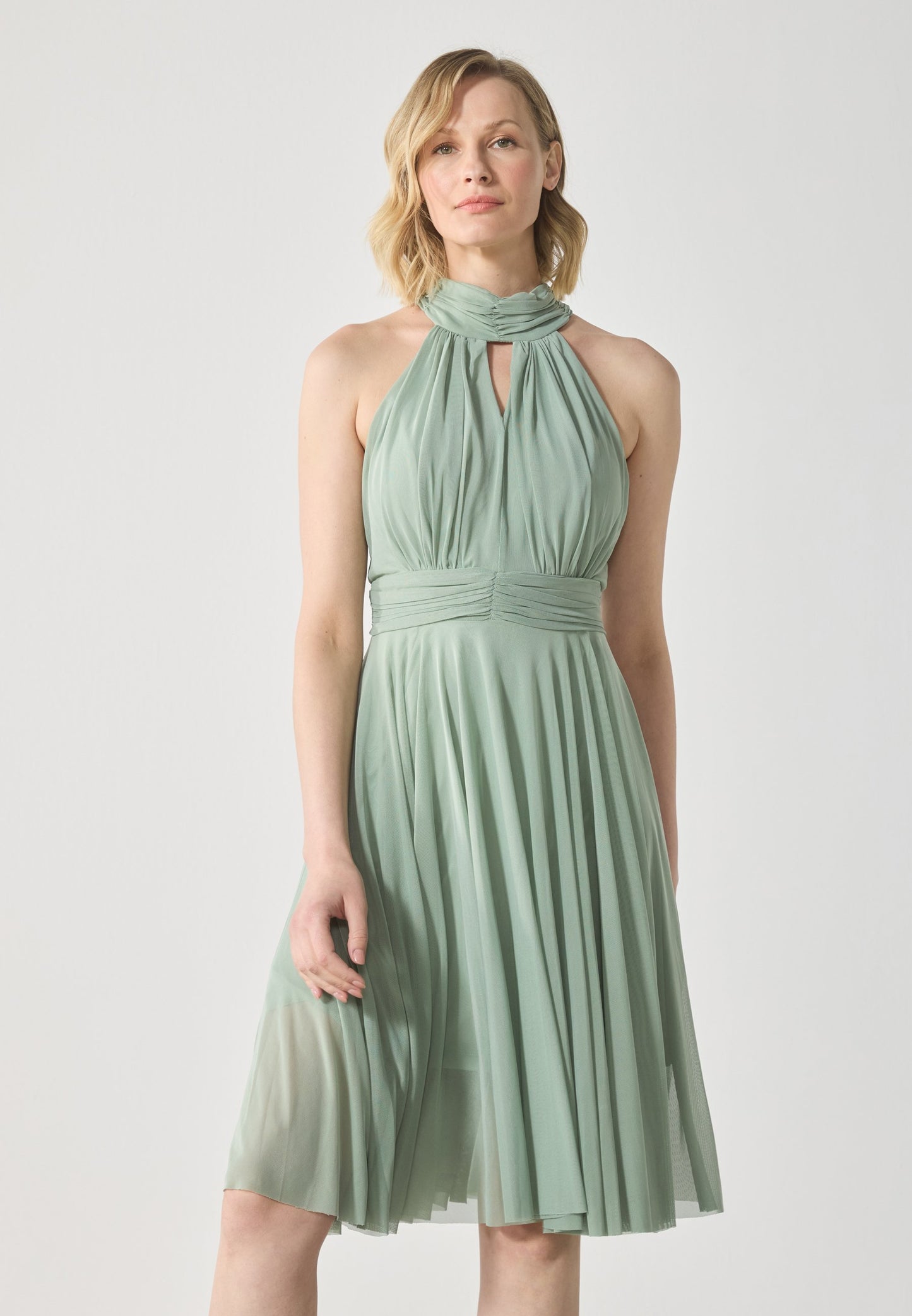 Anna Field Cocktail Dress / Party Dress - Iceberg Green