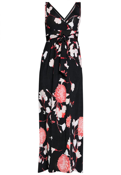 Anna Field Maxi Dress - Black/Pink