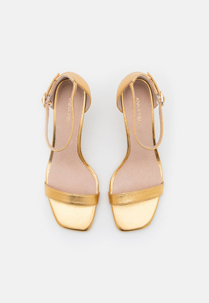 Anna Field Leather - Sandals - Gold