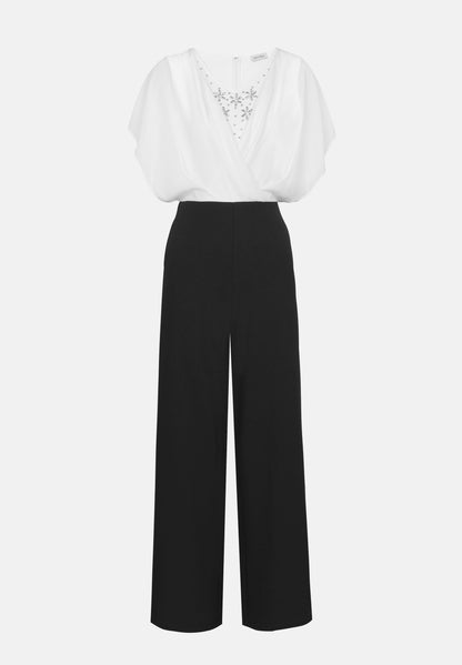 Anna Field Jumpsuit - Burgundy/black