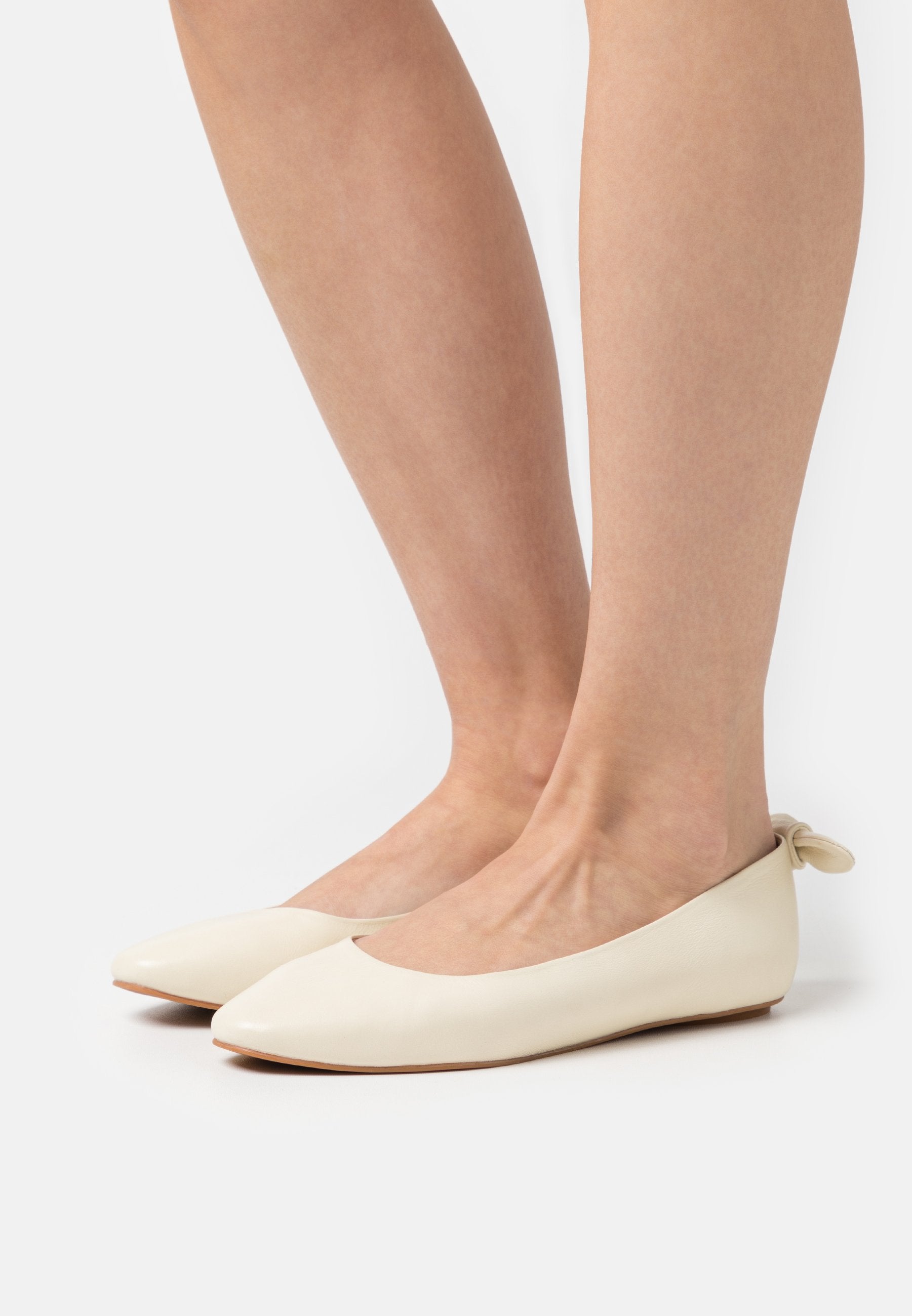 Anna Field Leather - Ballet Pumps - Off White