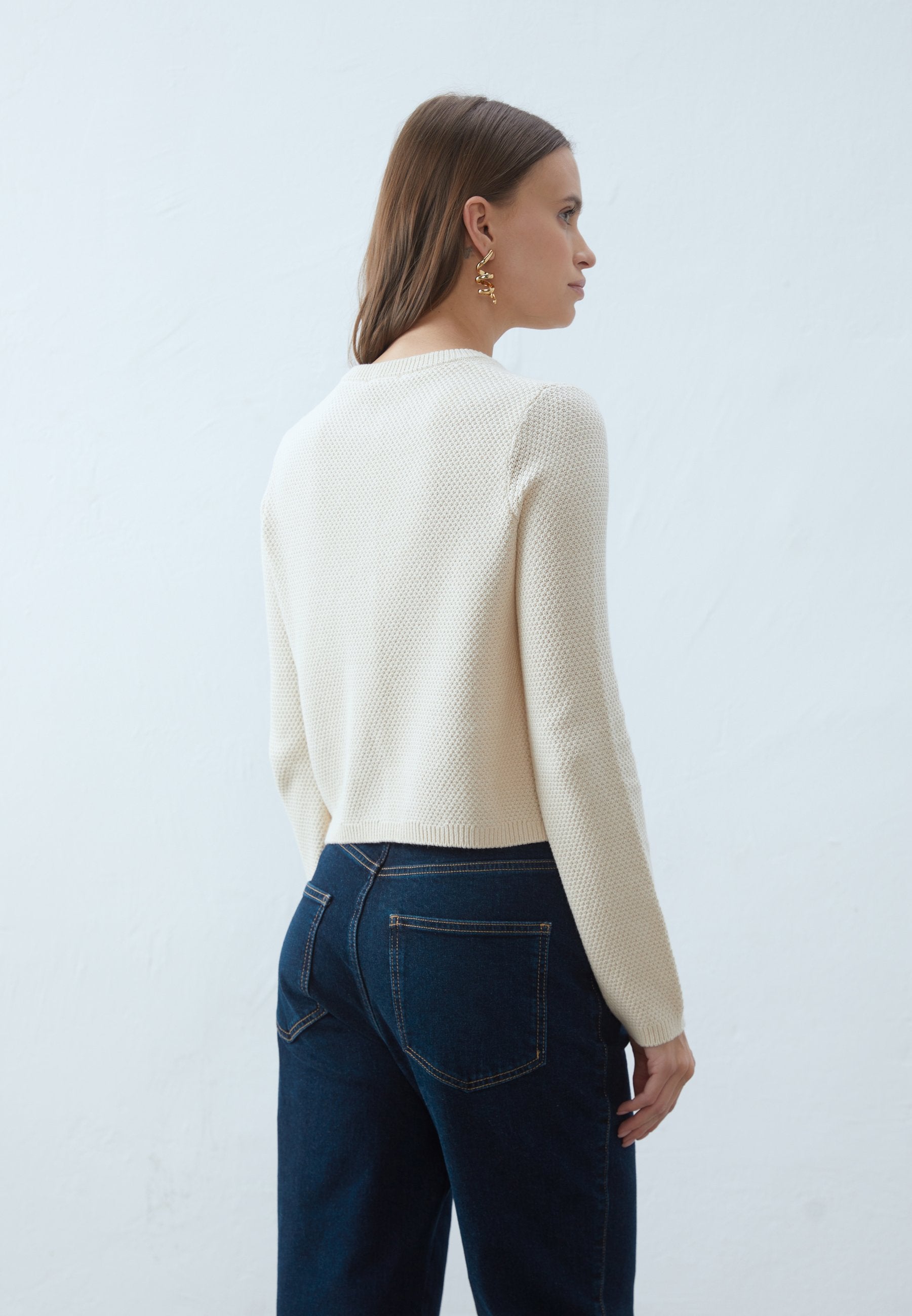 Anna Field Cardigan - Sand