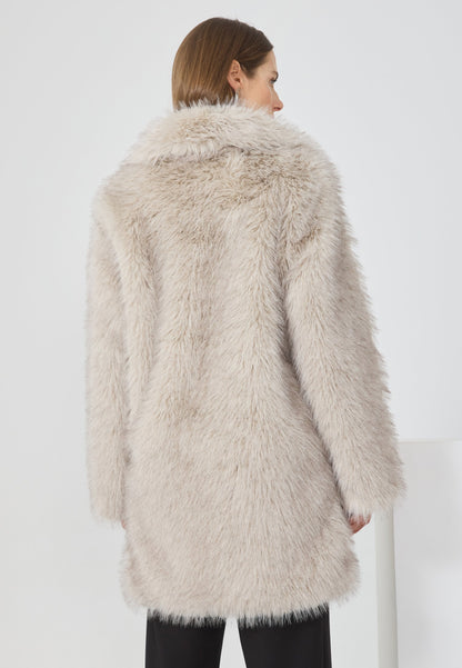 Anna Field Winter Coat - Light Grey