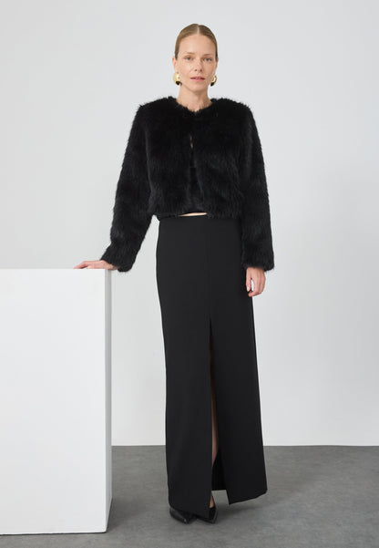 Anna Field CROPPED - Winter Jacket - Black