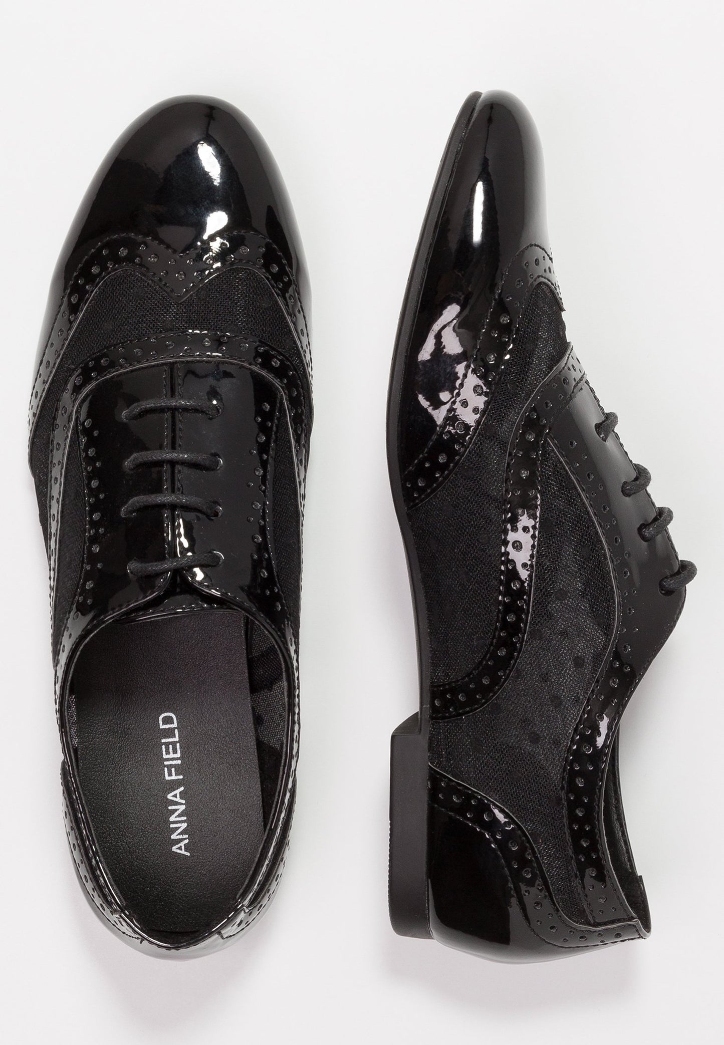 Anna Field Lace-Ups - Black