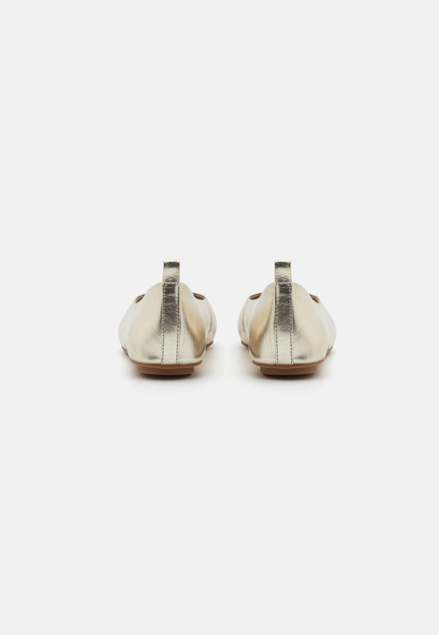 Anna Field Leather - Ballet Pumps - Gold