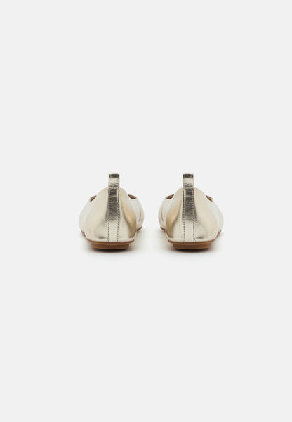 Anna Field Leather - Ballet Pumps - Gold