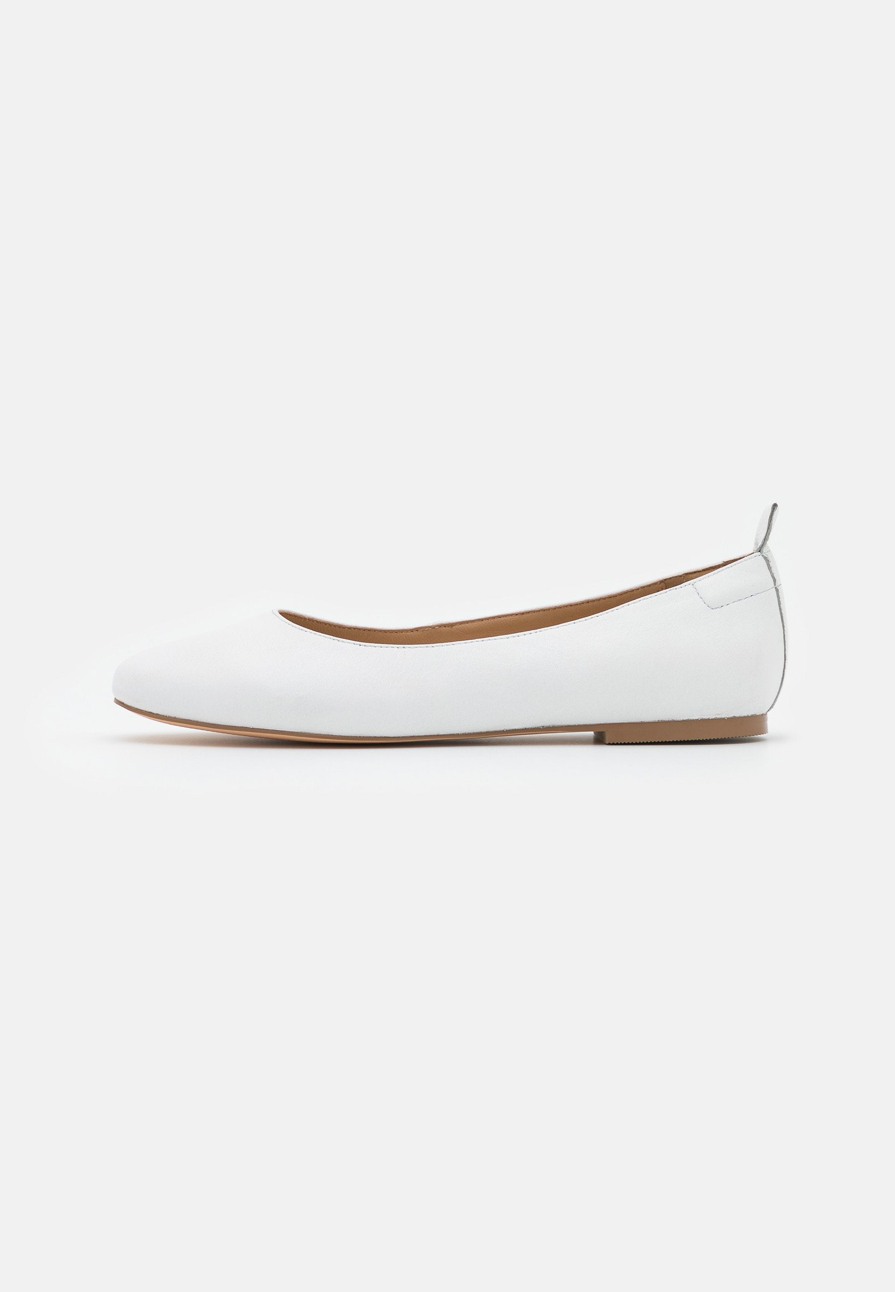 Anna Field Leather Comfort - Ballet Pumps - White