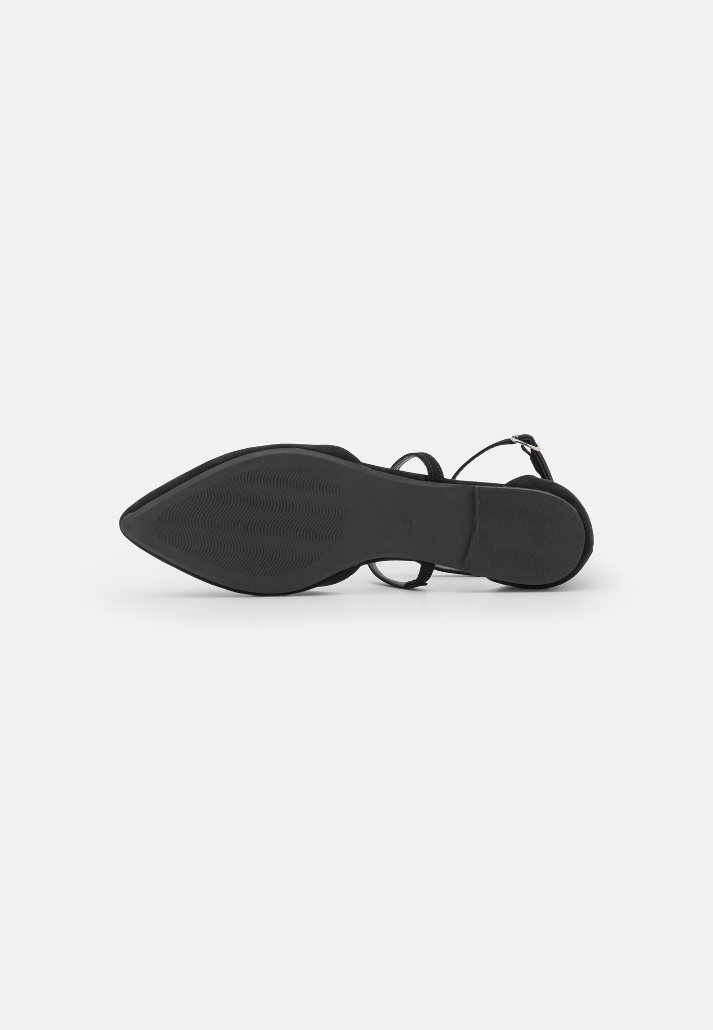 Anna Field Ankle Strap Ballet Pumps - Black