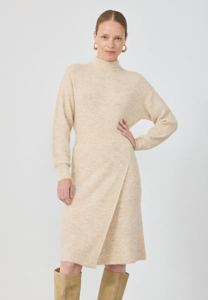 Anna Field Jumper Dress - Beige Melange
