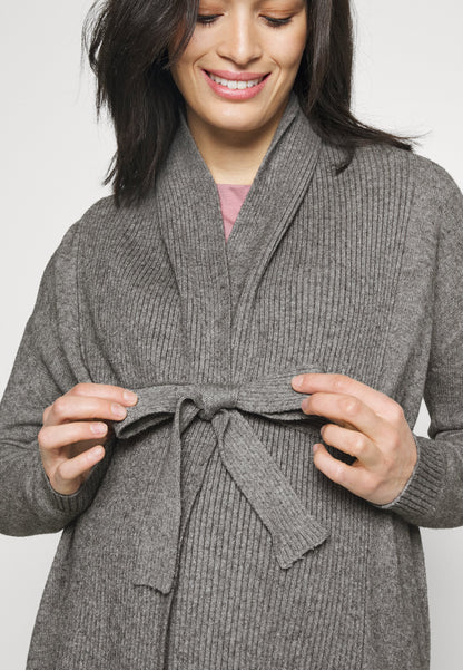 Cardigan - Mottled Grey