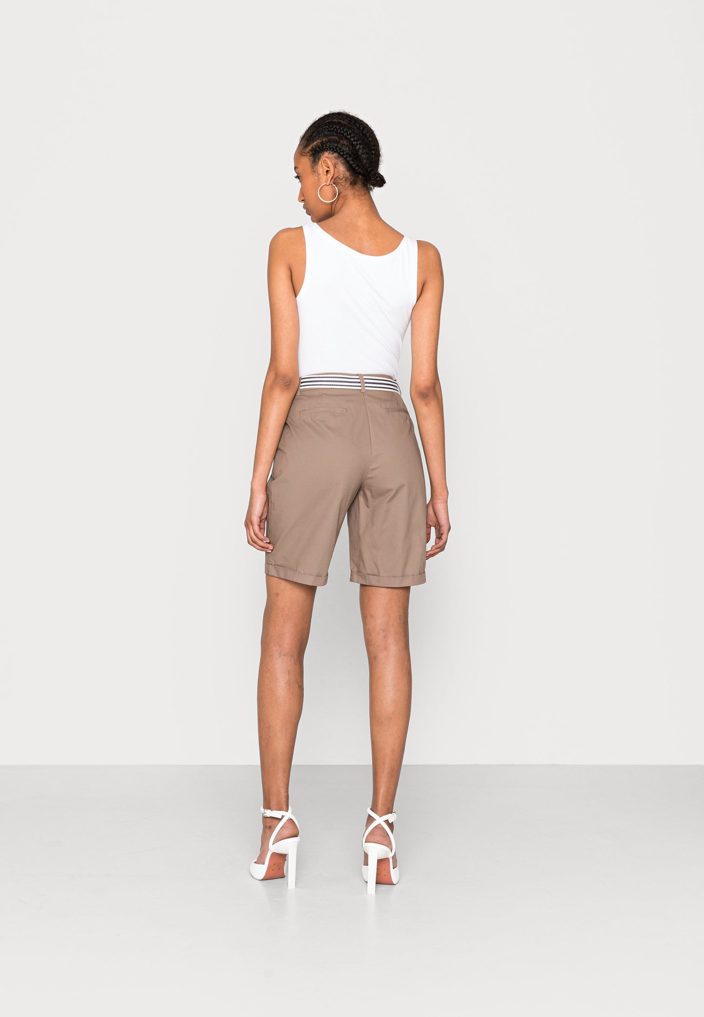 Anna Field Shorts - Taupe