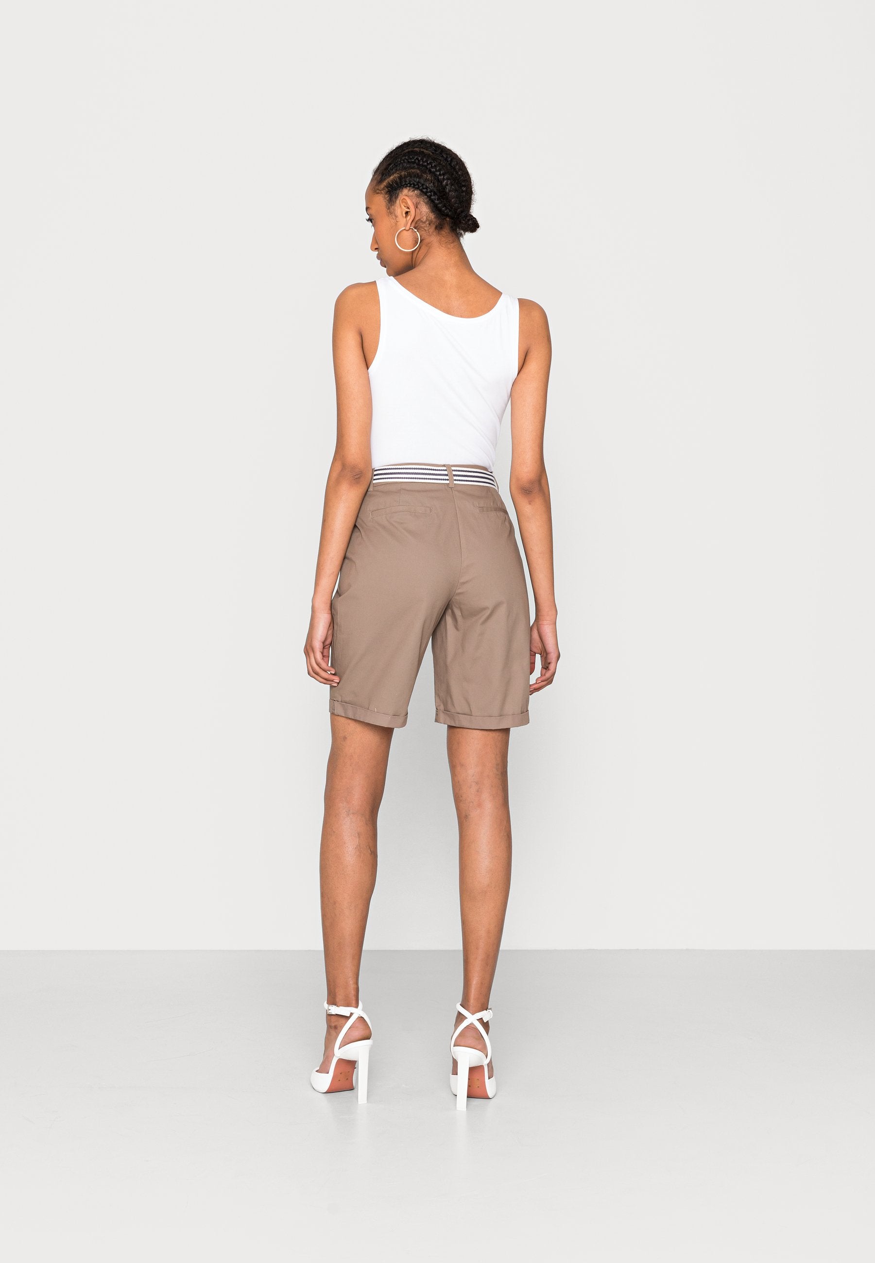 Anna Field Shorts - Taupe