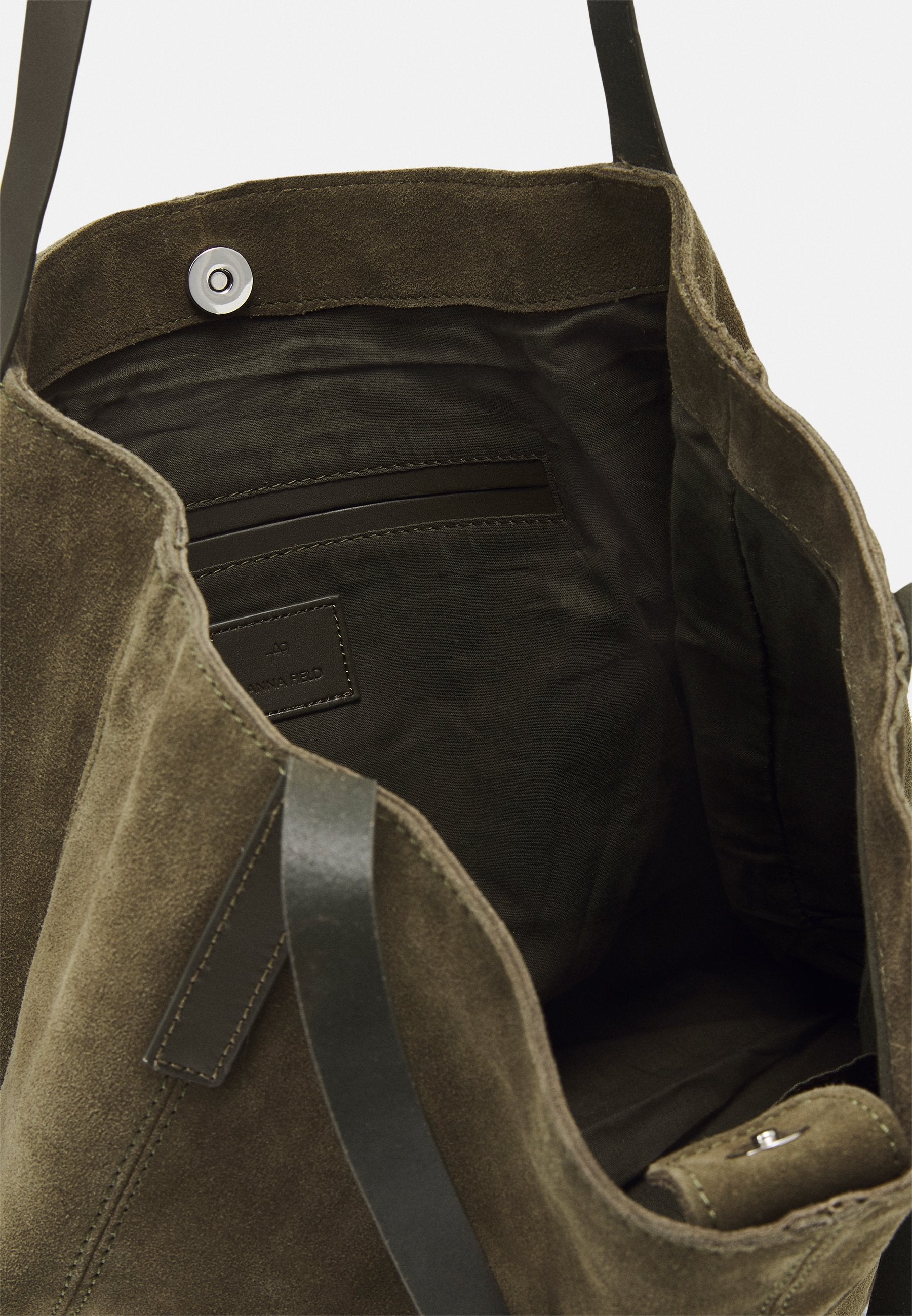 Anna Field Leather - Handbag - Khaki