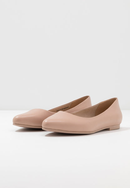 Anna Field Leather - Ballet Pumps - Beige