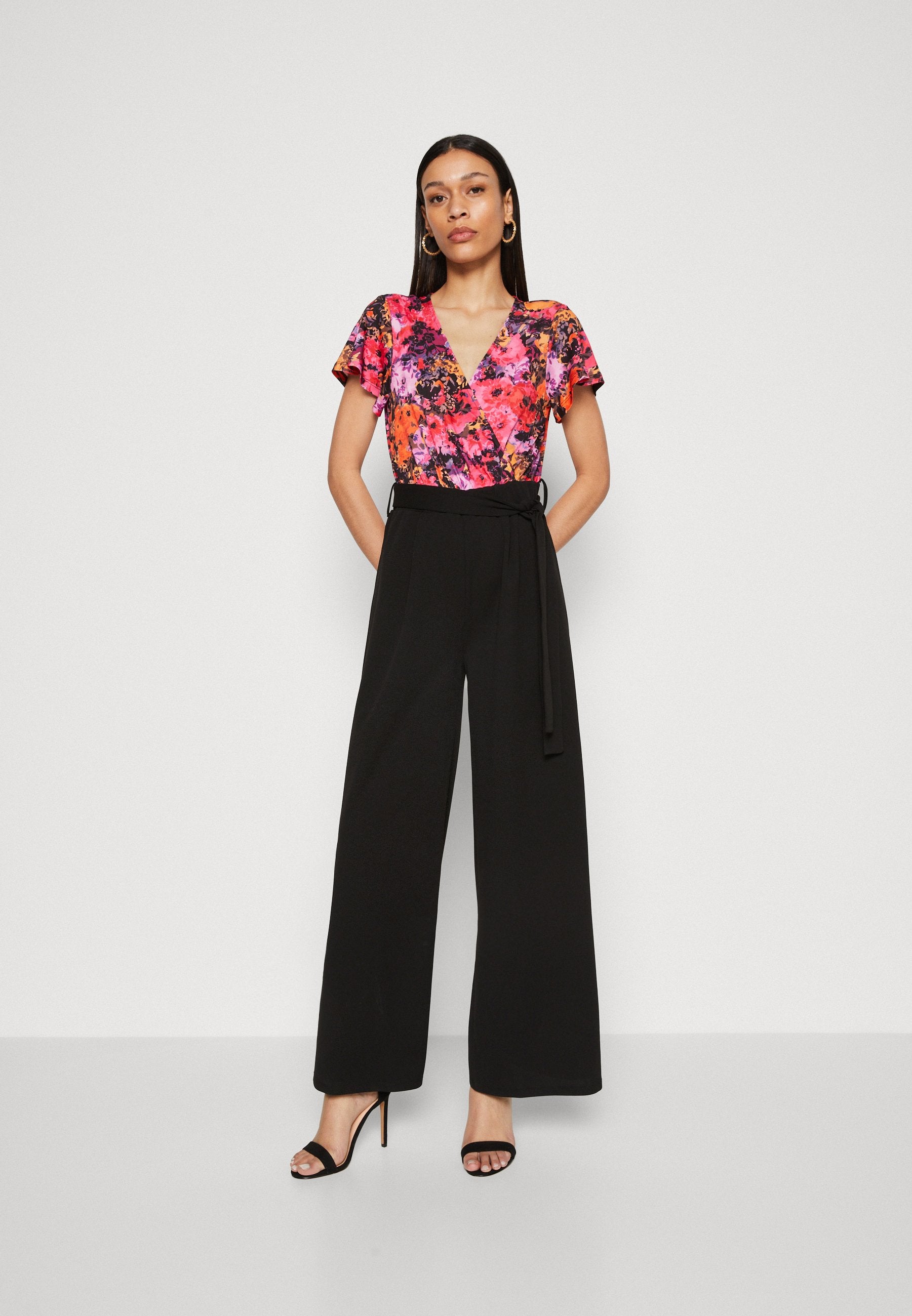 Anna Field Jumpsuit - Pink/Black