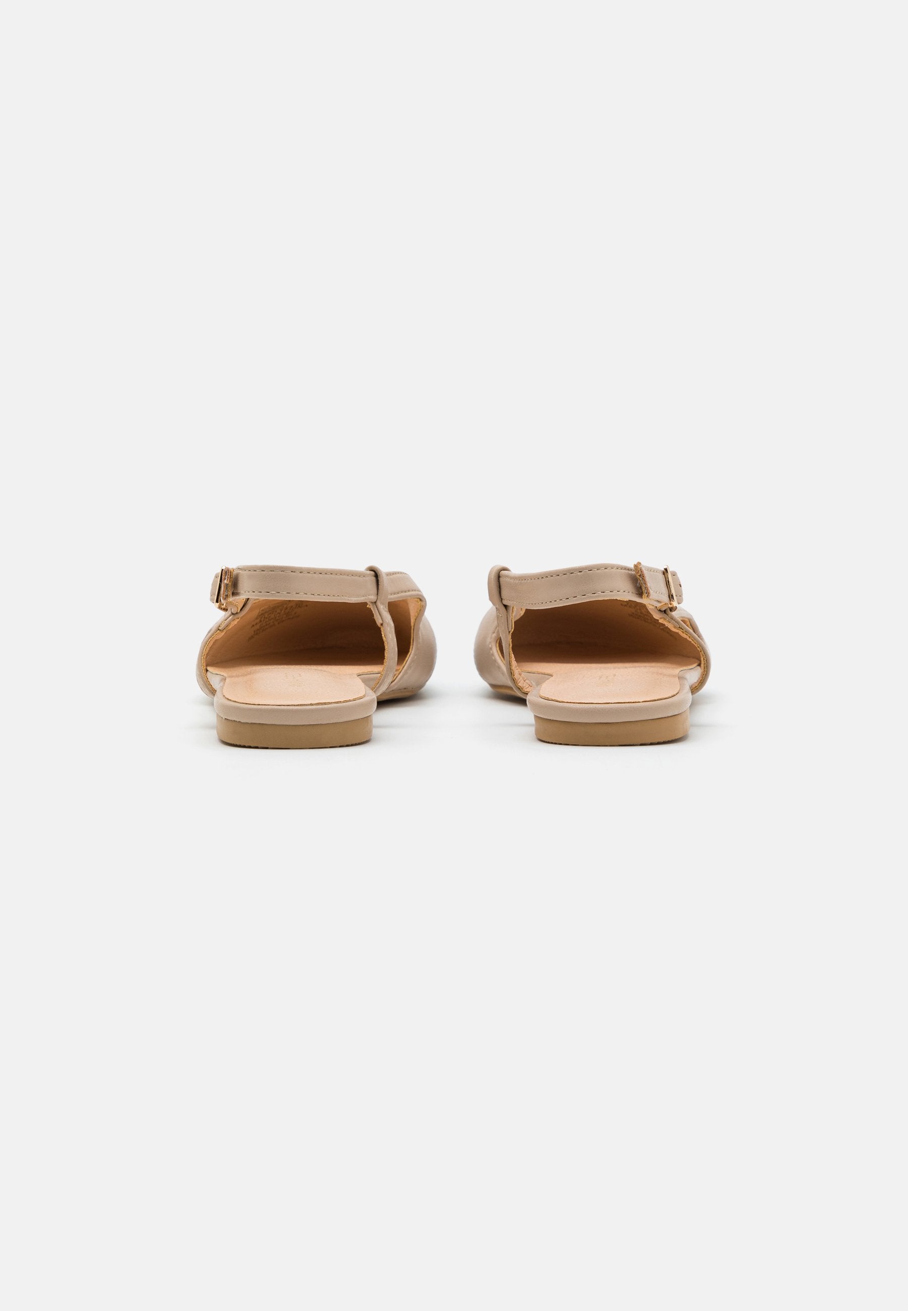 Anna Field Slingback Ballet Pumps - Beige